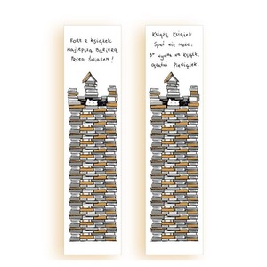 Zakładka kartonowa Fort z książek