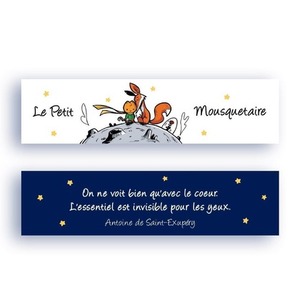 Zakładka kartonowa Mały muszkieter