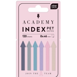 Zakładki indeksujące Pet Academy Pastel 120szt