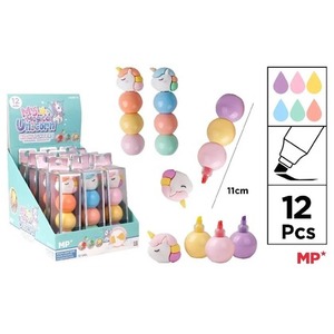 Zakleślacz w kulce 3 kolory jednorożec MIX