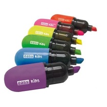 Zakreślacz Flash Mini Neon 6 kolorów EASY