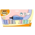Zakreślacz Flat Pastel mix 10szt BIC