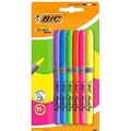 Zakreślacz Grip mix 6szt BIC
