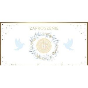 Zaproszenie Komunia (10szt)
