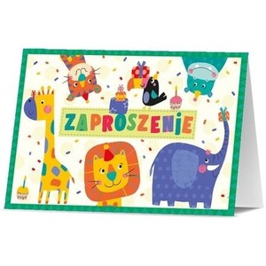 Zaproszenie Urodziny (10szt)