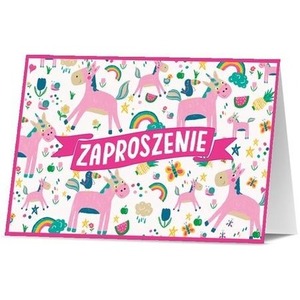 Zaproszenie Urodziny (10szt)