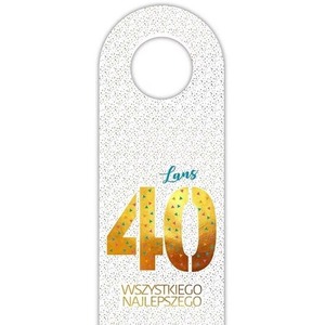 Zawieszka na butelkę - 40