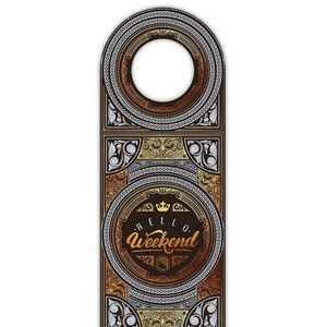 Zawieszka na butelkę - Hello weekend