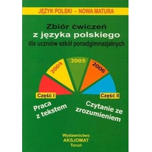 Zbiór ćwiczeń z języka polskiego, dla uczniów...