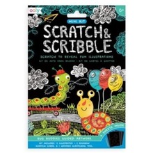 Zdrapywanki Mini Scratch & Scribble Owady