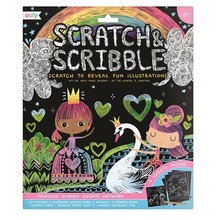 Zdrapywanki Scratch & Scribble Ogród Księżniczki