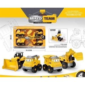 Zestaw 4 aut do rozkręcania