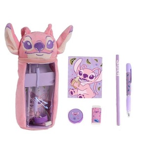 Zestaw akcesoriów szkolnych z piórnikiem Stitch