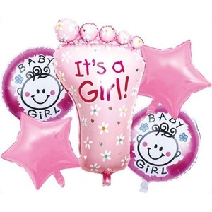 Zestaw balonów Girl 6el