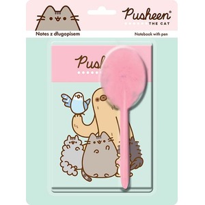 Zestaw długopis + notes Pusheen