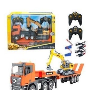 Zestaw dwóch pojazdów budowlanych RC