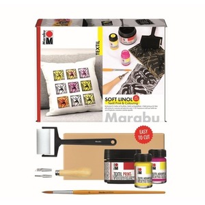 Zestaw farb do druku na tkaninach