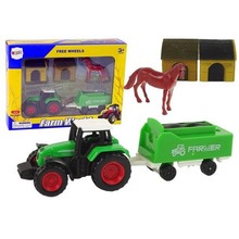 Zestaw farma + traktor + koń