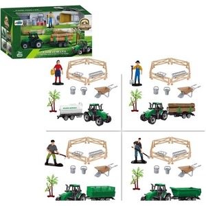 Zestaw farma traktor z akcesoriami