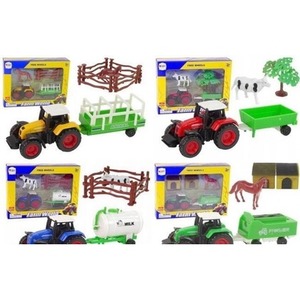 Zestaw farma traktor z akcesoriami MIX