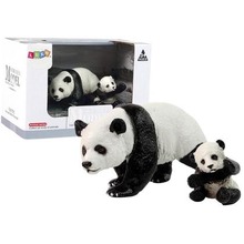 Zestaw figurek Panda z młodą Pandą