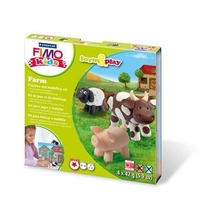 Zestaw Fimo Kids Form&Play 4 x 42g Farma