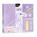 Zestaw Glam Set lawendowy Kidea 37 elementów