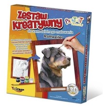 Zestaw Kreatywny do malowania - Rottweiler