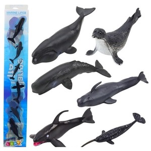 Zestaw mini figurek zwierzęta morskie 6-8cm 6szt