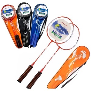 Zestaw paletek do badmintona w pokrowcu