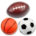 Zestaw piankowych piłek sportowych 3szt.