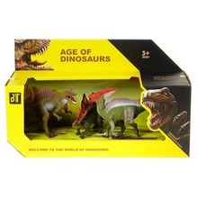Zestaw trzech dinozaurów 31x18,5cm