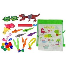 Zestaw zabawek do nurkowania dinozaur