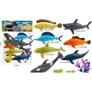 Zestaw zwierząt morskich