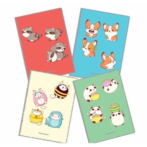 Zeszyt A4/32K linia 80g (4szt) NARCISSUS