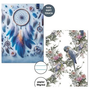 Zeszyt A4/32K linia 90g Boho (6szt)