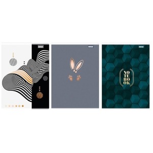 Zeszyt A4/60K kratka Calm (5szt)