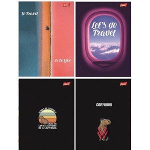 Zeszyt A4/60K kratka mix (10szt)