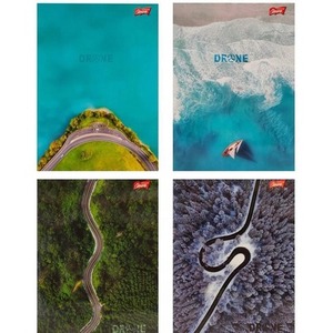 Zeszyt A4/60K kratka mix (10szt)