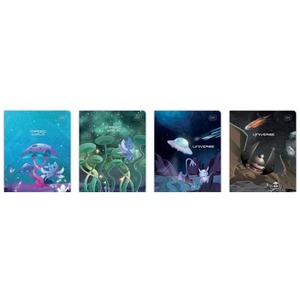 Zeszyt A5/16K kratka 70g Metallic Fantasy (20szt)