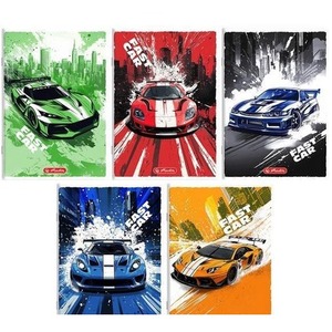 Zeszyt A5/16K kratka Fast Car 70g (20szt)