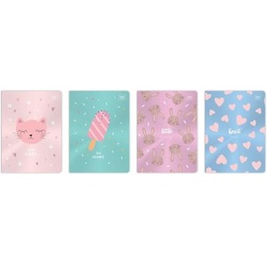 Zeszyt A5/16K kratka Metallic (20szt)