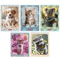 Zeszyt A5/16K linia Animals (20szt) HERLITZ