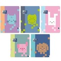 Zeszyt A5/16K linia Zoo Blocks (10szt) OXFORD