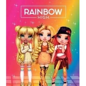 Zeszyt A5/16K trzylinia kolor Rainbow High