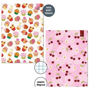 Zeszyt A5/32K kratka 90g Słodycze (10szt)