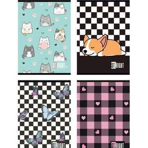 Zeszyt A5/32K kratka mix (15szt)