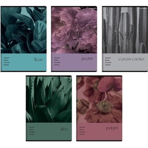 Zeszyt A5/60K kratka Botany (10szt) TOP2000