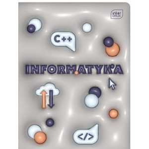 Zeszyt A5/60K kratka Informat +pig.wiedzy (10szt)