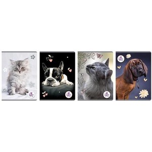 Zeszyt A5/80K kratka The Sweet Pets (5szt)